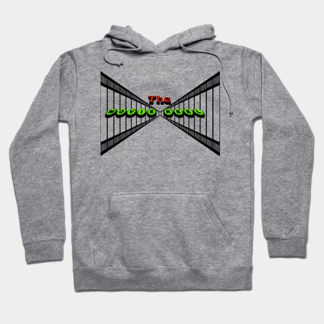 The Movie Reel Channel Edge Perspective Logo Hoodie by Popcorn Tees 